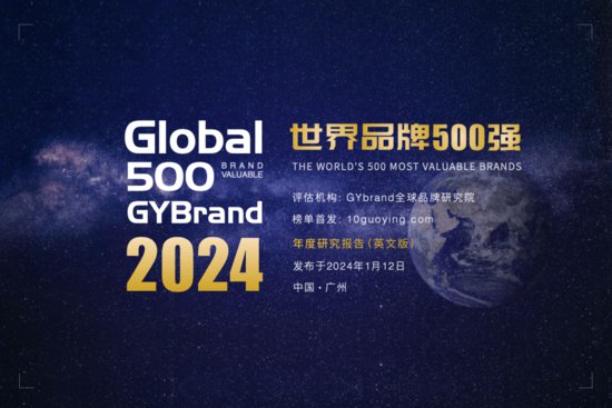 2024<em>世界</em>品牌500强榜单发布 最新全球品牌价值500强排名<em>完整版</em>...