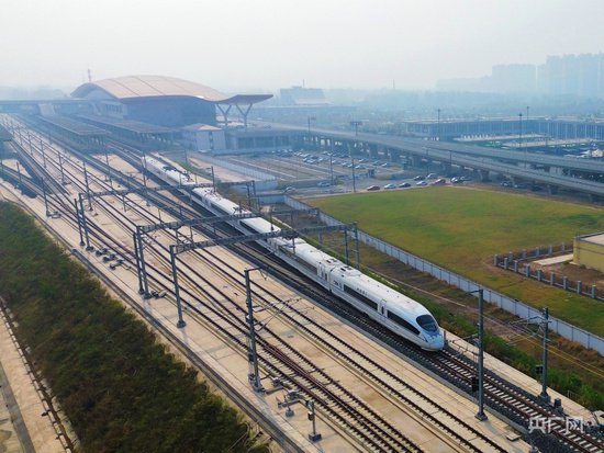 10月28日起，新建济郑高铁濮阳至鲁豫省界段开始试运行