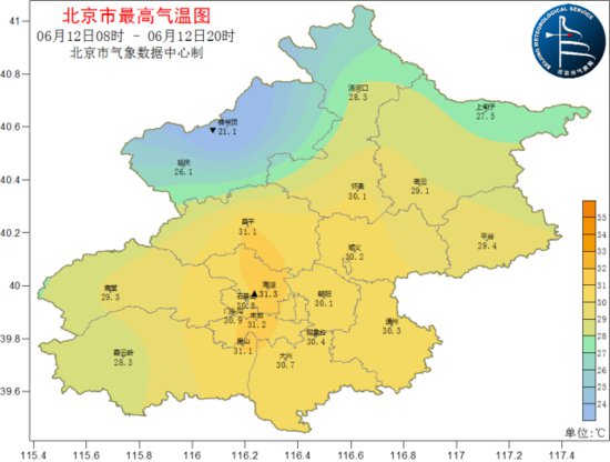 最高达39℃！北京明起四天持续高温