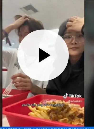 两名韩国高中生在美国拍抖音时被当作朝鲜人侮辱，涉事者已经被...