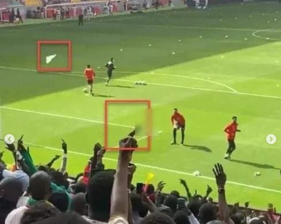 <em>世预赛非洲区</em>现争议一幕，埃及队队长罚点球前遭激光笔干扰