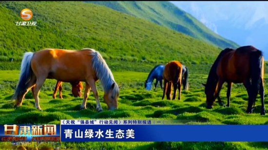 《天祝“强县域”行动见闻》系列特别报道（一）青山绿水生态美