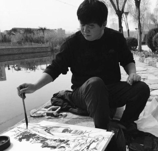 “笔尖上的中国”——艺术家胡靖