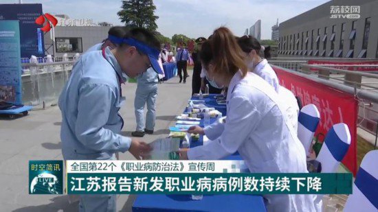 从2019年至2023年<em>江苏</em>报告新发职业病病例数持续下降