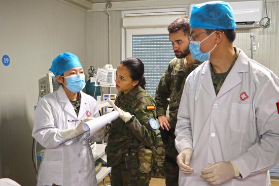 中国赴黎巴嫩维和医疗分队与多国维和部队开展“蓝盔<em>天使</em>-2024”...