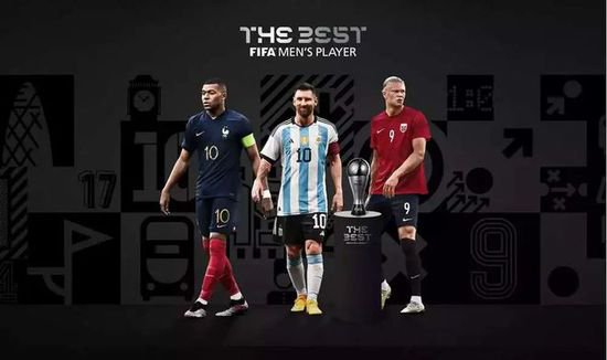姆巴佩入围FIFA年度最佳男足运动员最终3人候选名单！