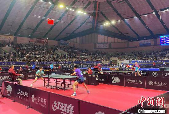 2023年全国<em>乒乓球</em>锦标赛决赛开幕 古城扬州刮“<em>乒乓</em>旋风”
