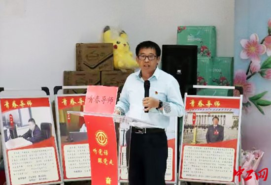 江苏泗洪县总工会组建“青春导师团”助力青年职工成长