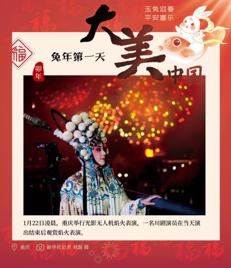 九宫图海报｜兔年第一天的中国