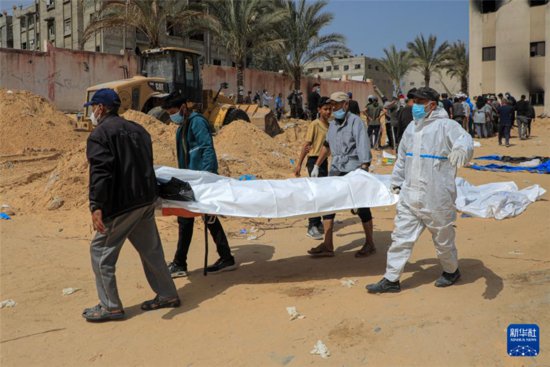 加沙地带一<em>医院</em>发现近300具尸体