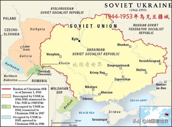 乌克兰历史地图：<em>为啥普京说</em>“乌克兰历史上是俄罗斯的一部分”...