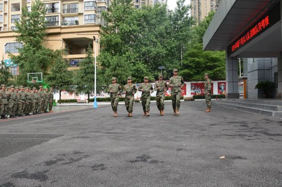 云岩区人武部组织2024年度新入队基干民兵集中训练