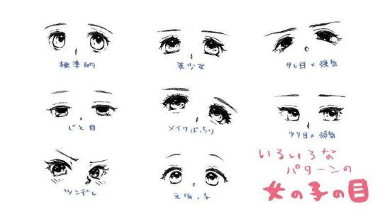 如何画女孩<em>的眼睛</em>！你可以轻松绘制可爱的插图