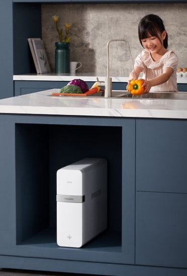 新房装修选飞利浦厨下净水器，能有效去除110种有害物质