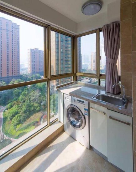 阳台<em>洗衣机</em>柜如何布置水电 这几个位置最容易被忽