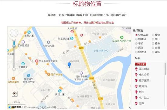 宁化法院近期司法拍卖变卖<em>一览表</em>（2024.4.26）