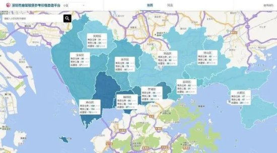 热点城市聚焦：深圳房屋租赁参考价发布！4319个小区可参考