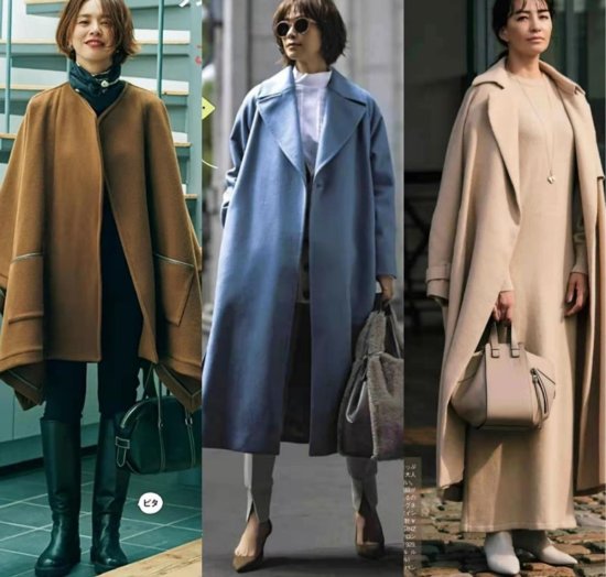 冬季会“配色”才优雅，分享4个日本女人的配色技巧，减龄又时尚
