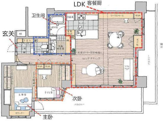这对日本夫妻晒出85㎡新房，全屋布置极度舒适，令人赏心悦目