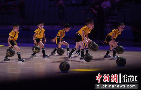 2023年国际男篮挑战赛开幕仪式在杭州举行