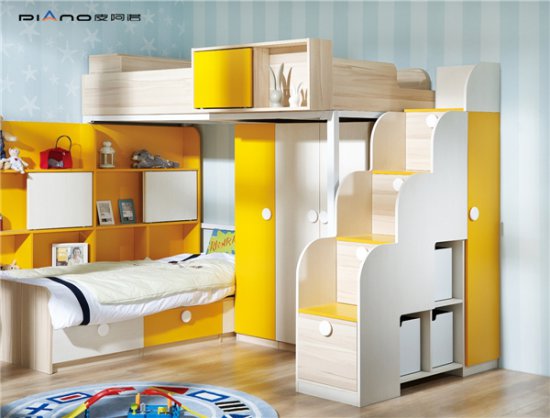 皮阿诺高端全屋定制<em>儿童房设计</em>攻略，满足三孩时代的家居需求