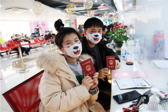 最“有爱”的日子 2022年2月22日上海<em>婚姻</em>登记迎高峰
