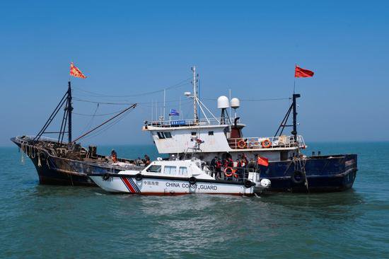 <em>天津</em>海警局全面开展伏季休渔专项执法行动取得显著成效
