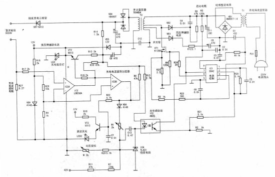 LM358充电器电路图 基于LM358的充电器<em>电路设计</em>