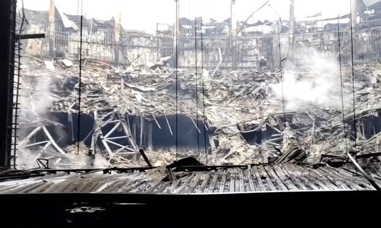 俄紧急情况部：莫斯科发生恐袭事件音乐厅的明火已被全部<em>扑灭</em>