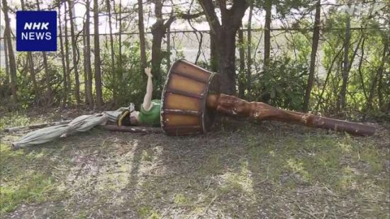 日本一游乐场突发事故：近3米长装饰物从运行中的海盗船掉落...
