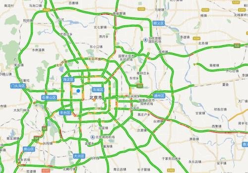 北京交警：多条高速出京方向车行缓慢