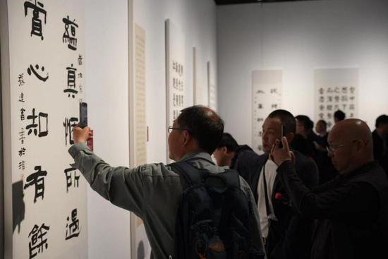 全国第十三届书法篆刻展览（河南展区）在郑开幕
