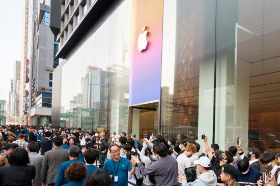 韩国第 5 家 Apple Store 正式开业，<em>苹果官方</em>分享开业盛况